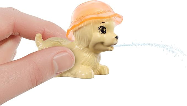 Barbie Puppy Pool Party Doll Blonde - Mattel Pet Water Play Set