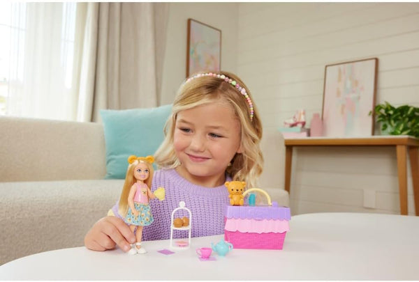 Barbie Chelsea Surprise Tea Party - Doll Play Set for Children