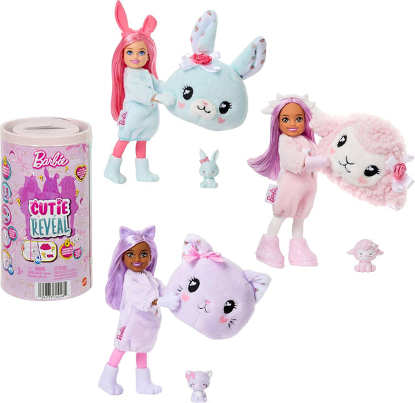 Barbie Chelsea Cutie Reveal Assorted - Surprise Doll for Kids