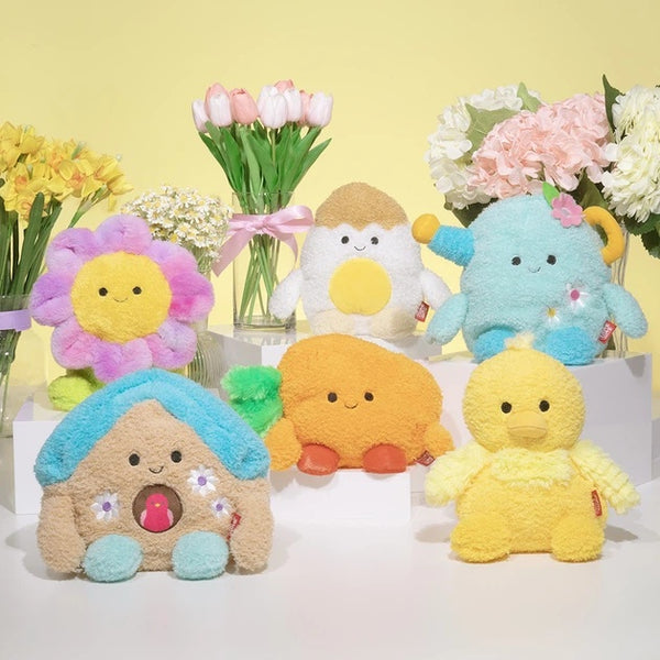 Bumbumz Springbumz Ethan The Hard Boiled Egg 7.5 Plush
