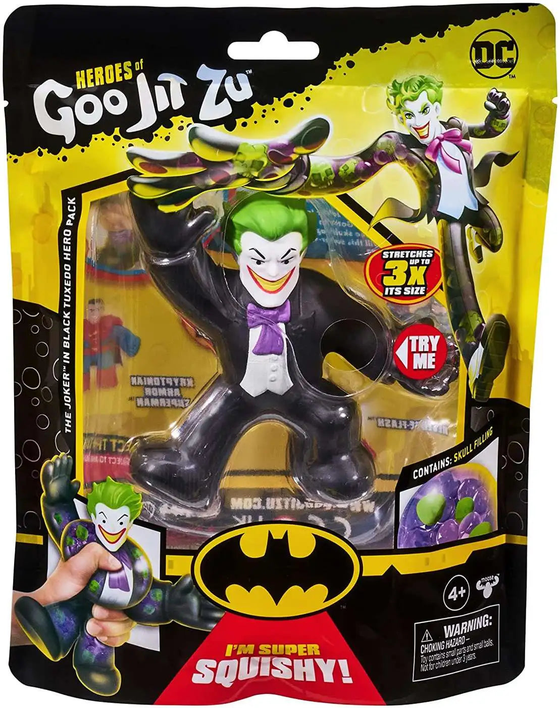 Heroes Of Goo Jit Zu Dc Hero The Joker In Black Tuxedo