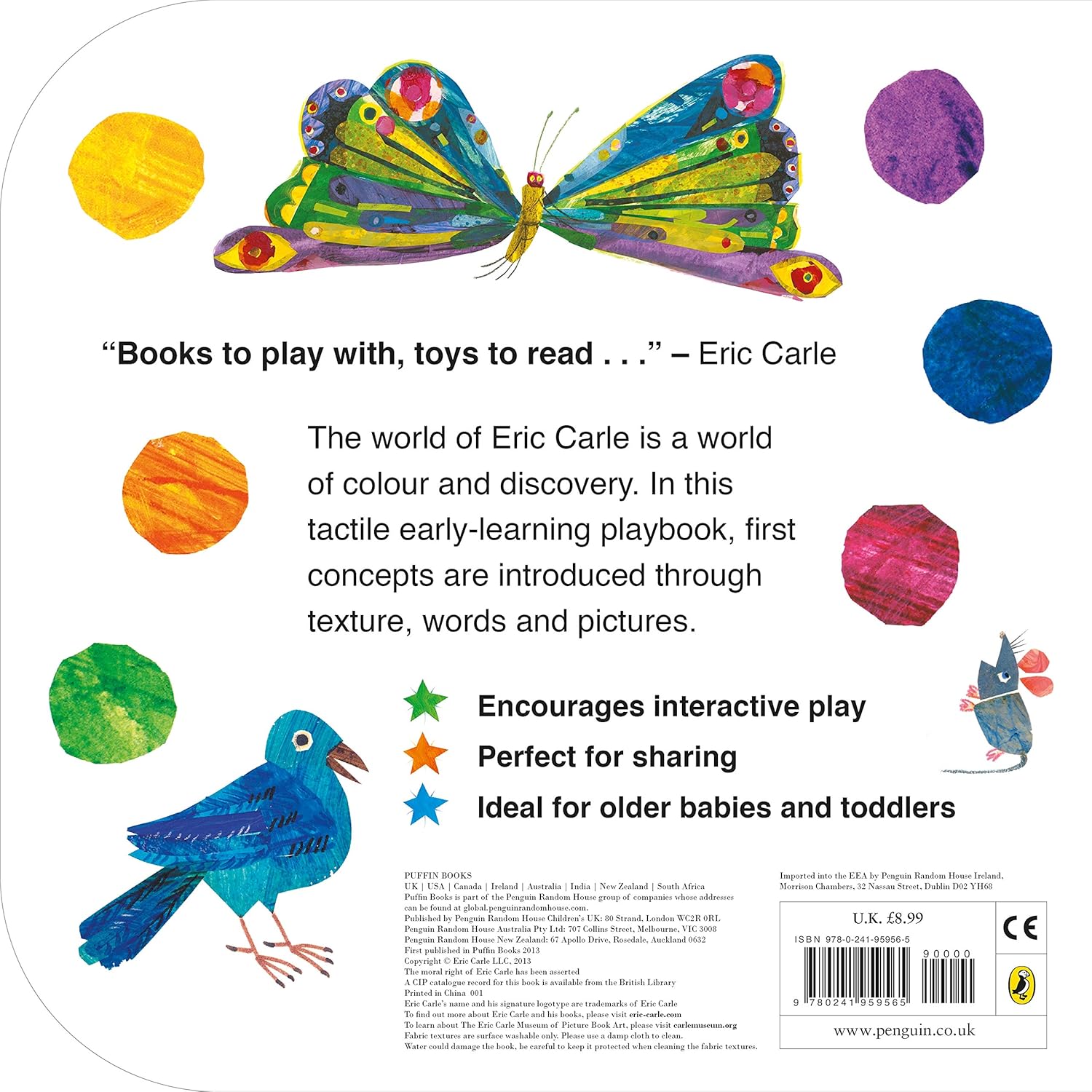 The Very Hungry Caterpillar Touch and Feel Playbook