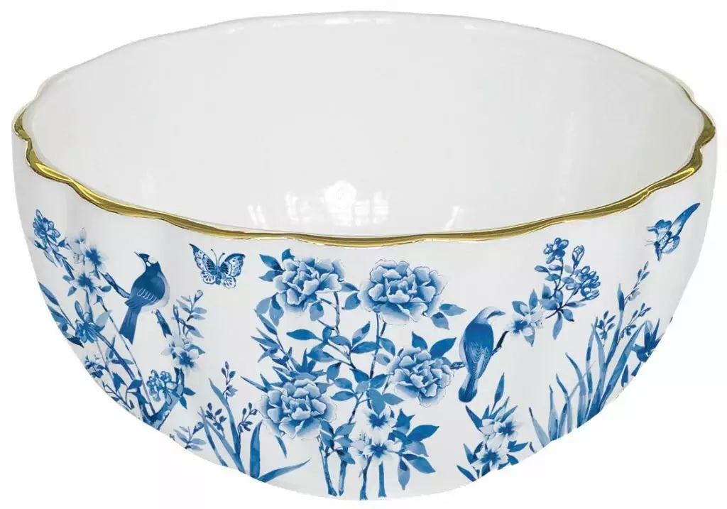 Easylife Paradise Garden 12Cm Bowl White & Blue