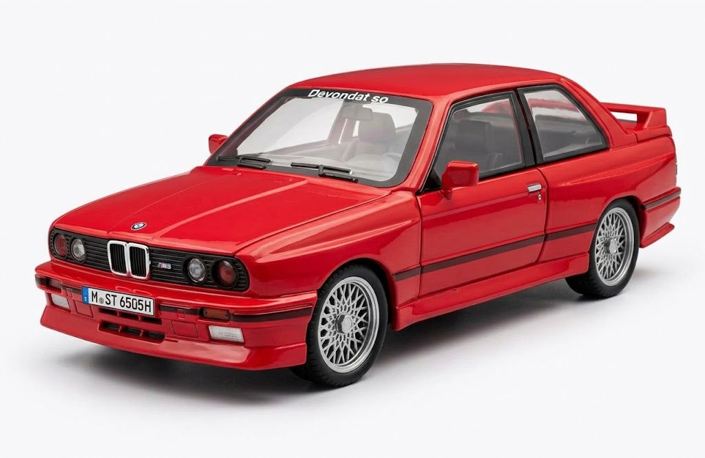 Anime Figure - Die-Cast BMW M3 Model Car With Lights And Sound - Red