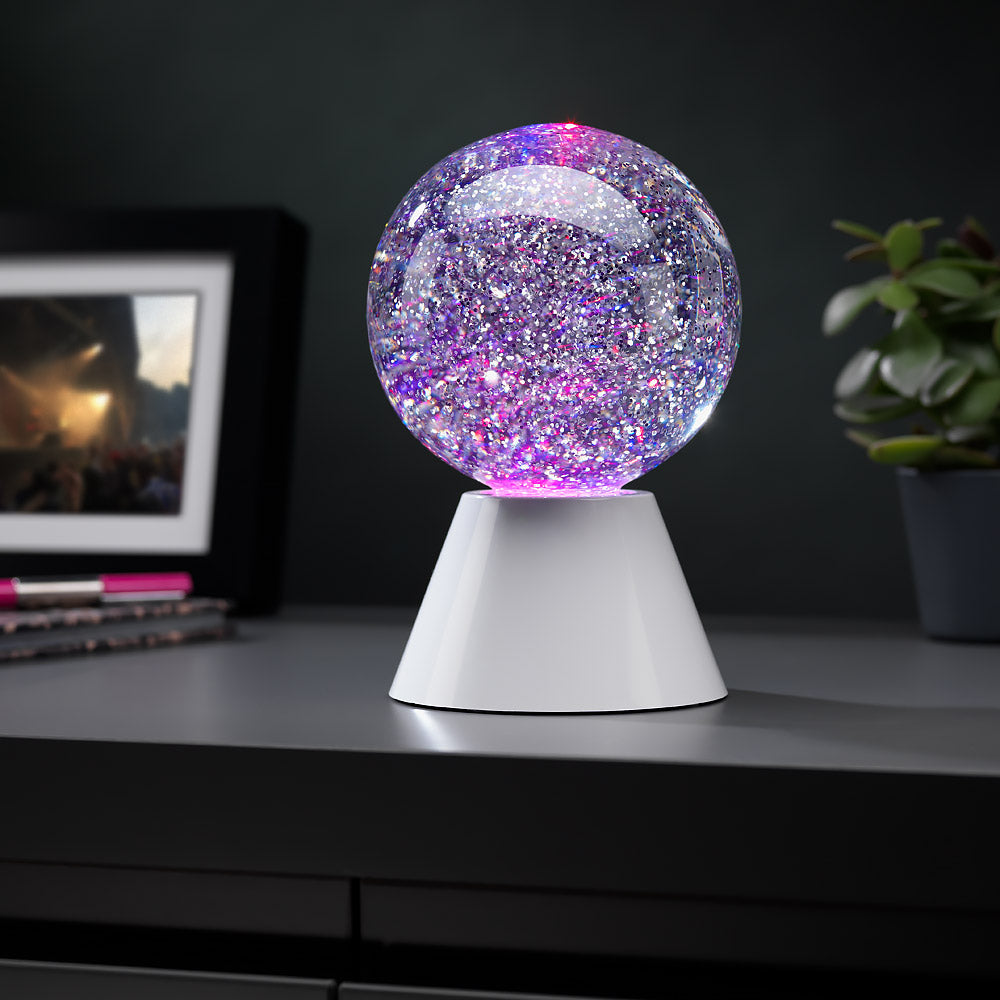 The Source Spinning Glitter Ball Light