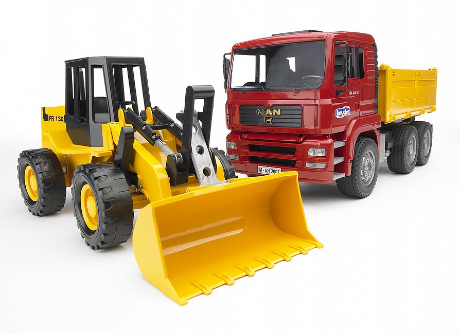 Bruder - Construction Truck & Articulated Road Loader