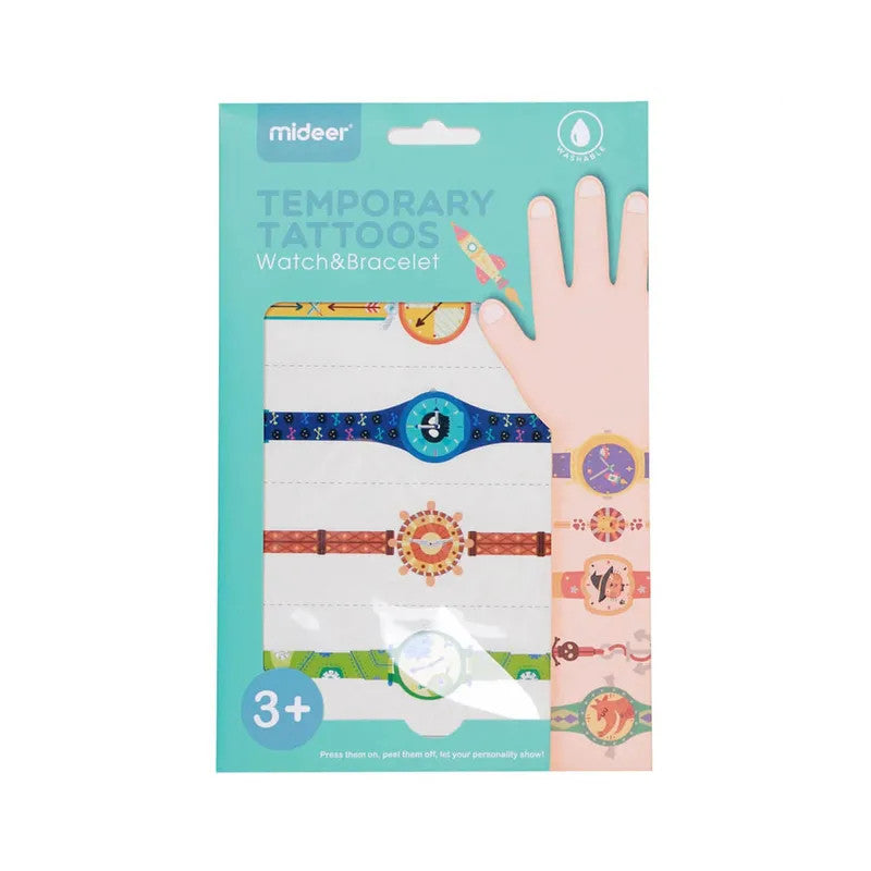 Mideer - Temporary Tattoos Watch & Bracelet - Boy