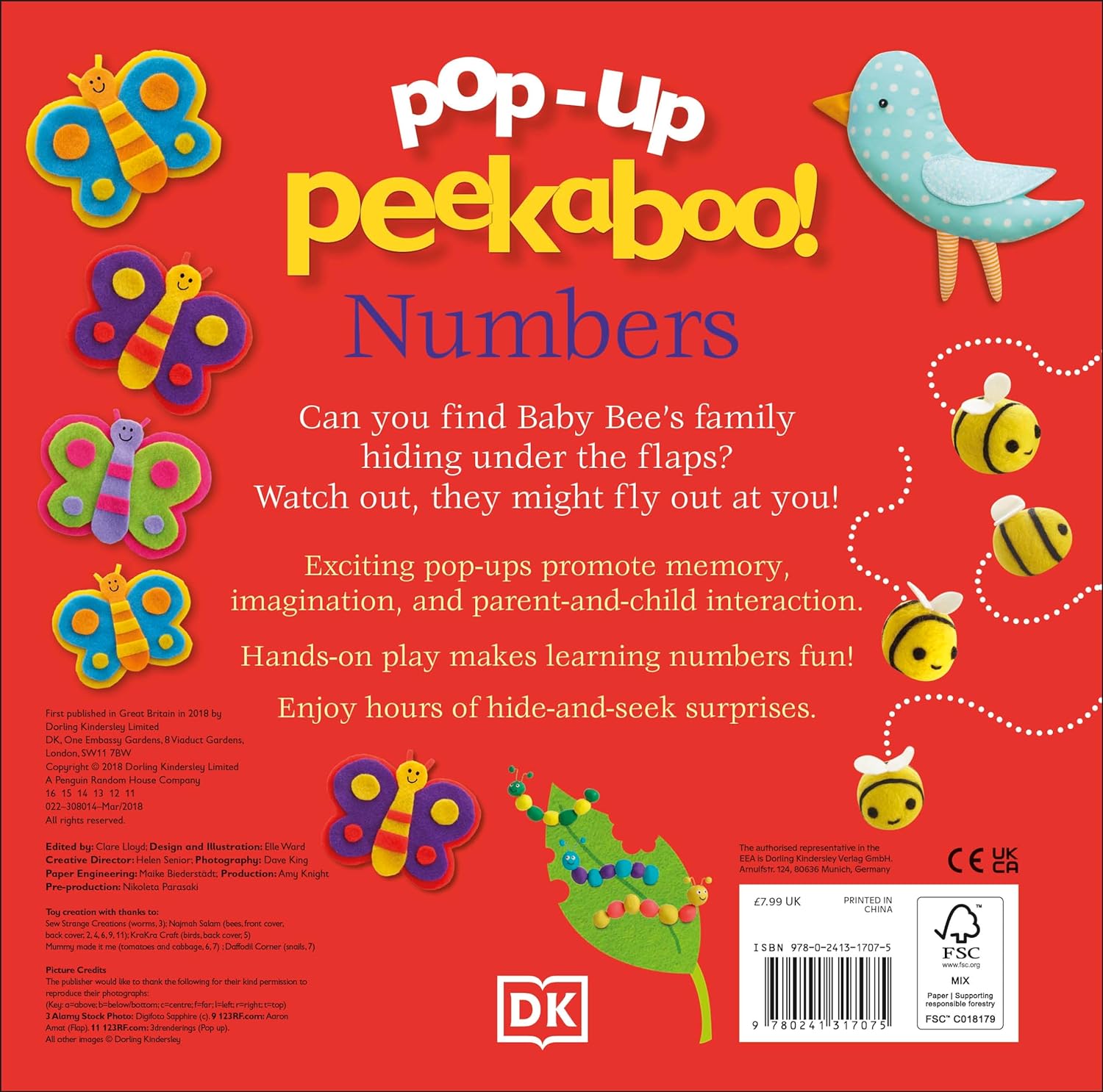 Pop Up Peekaboo Numbers