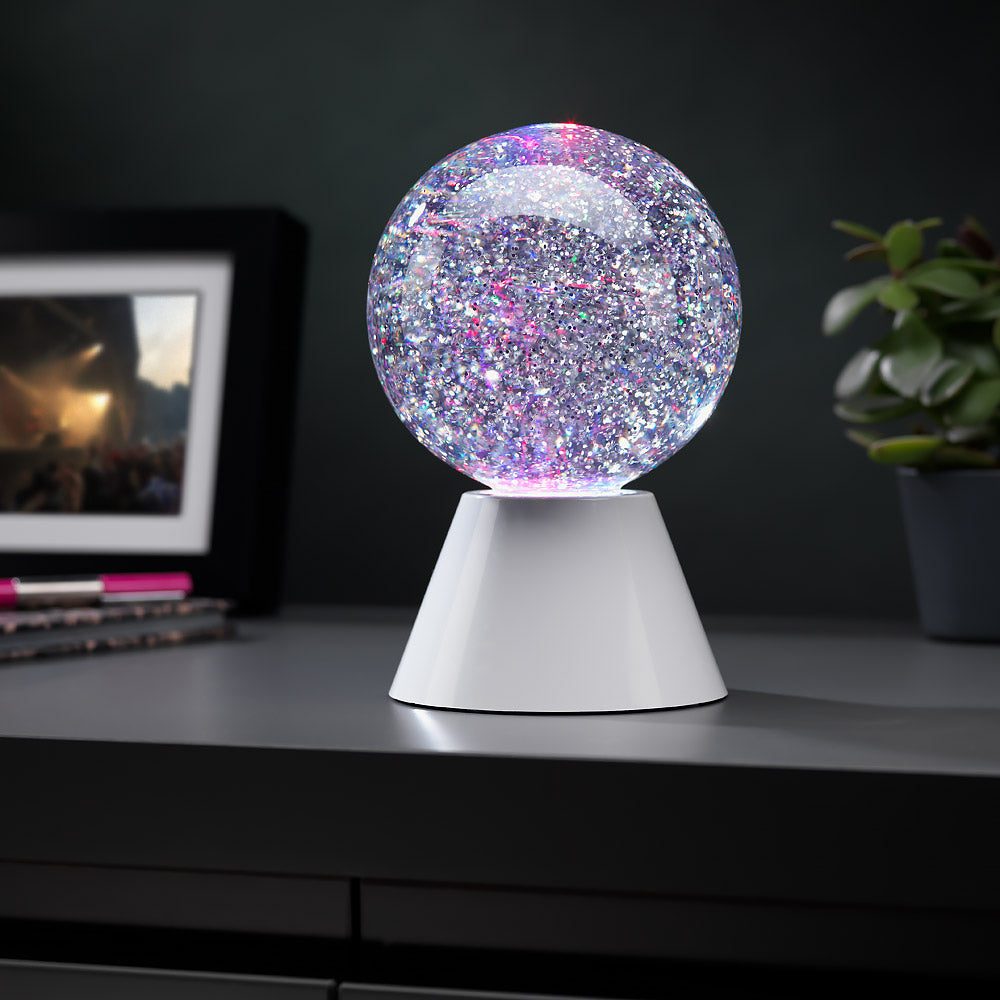 The Source Spinning Glitter Ball Light