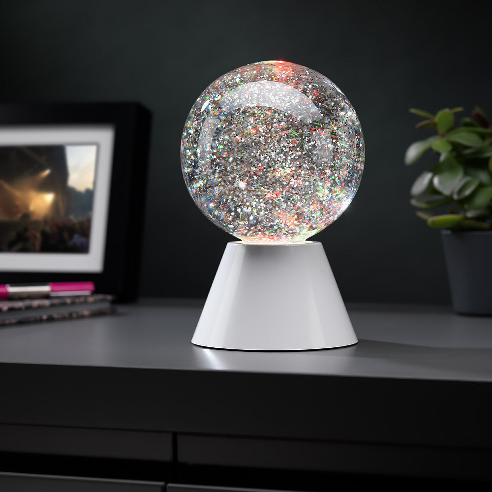 The Source Spinning Glitter Ball Light