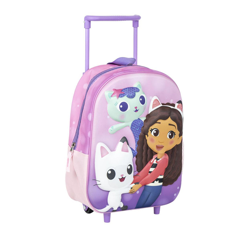 Cerda - Kids Backpack Trolley 3D Gabby's Dollhouse