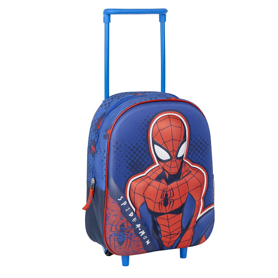 Cerda - Kids Backpack Trolley 3D Spiderman