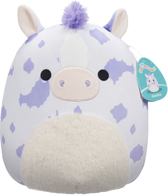 Squishmallows Med Plush 12 Abelita Lavender Appaloosa Horse