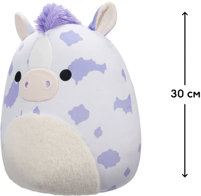 Squishmallows Med Plush 12 Abelita Lavender Appaloosa Horse