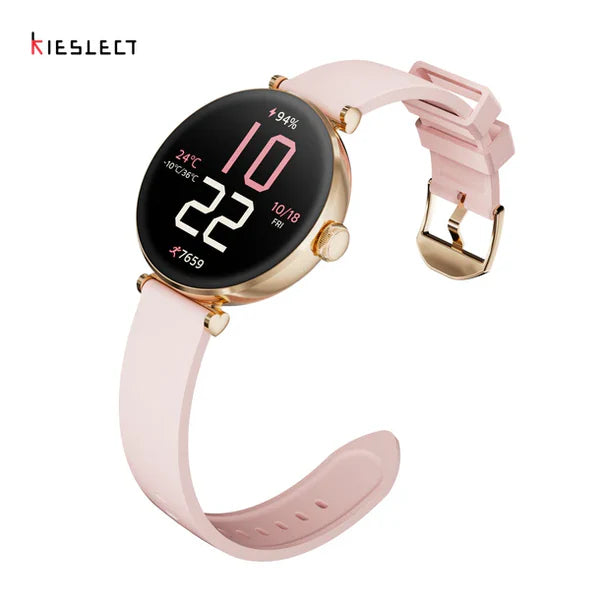 Kieslect Lady Smart Watch, 1.19 Crystal-Clear AMOLED Display