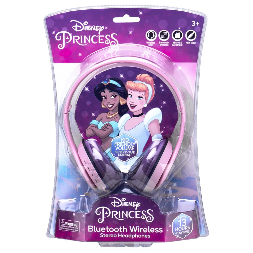 Disney - Kids Bt Headphones Economy Line - Disney Princess