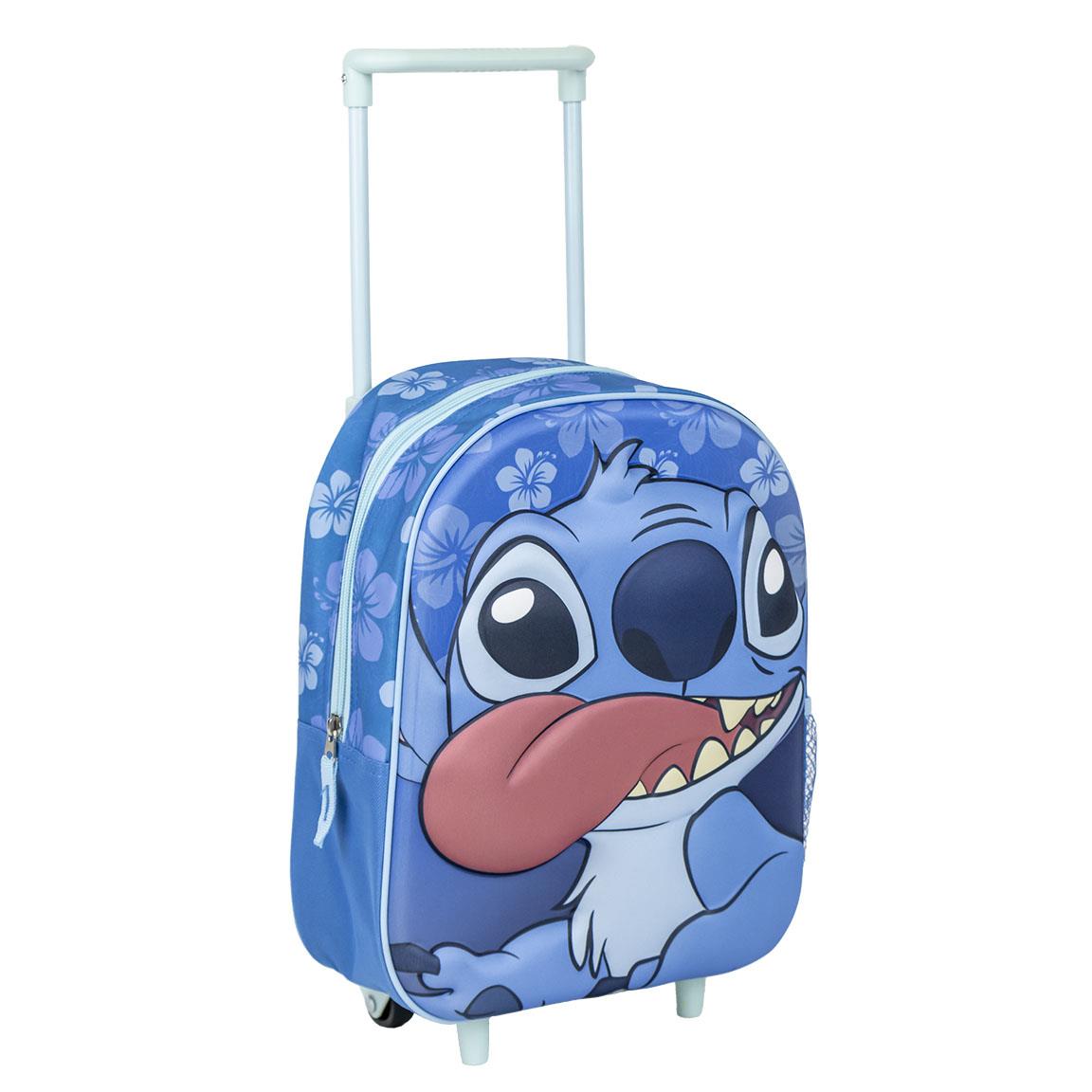 Cerda - Kids Backpack Trolley 3D Stitch