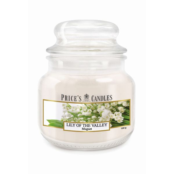 Prices S Scented Candle Jar 100G Burntime 30H Lily Of The Valley