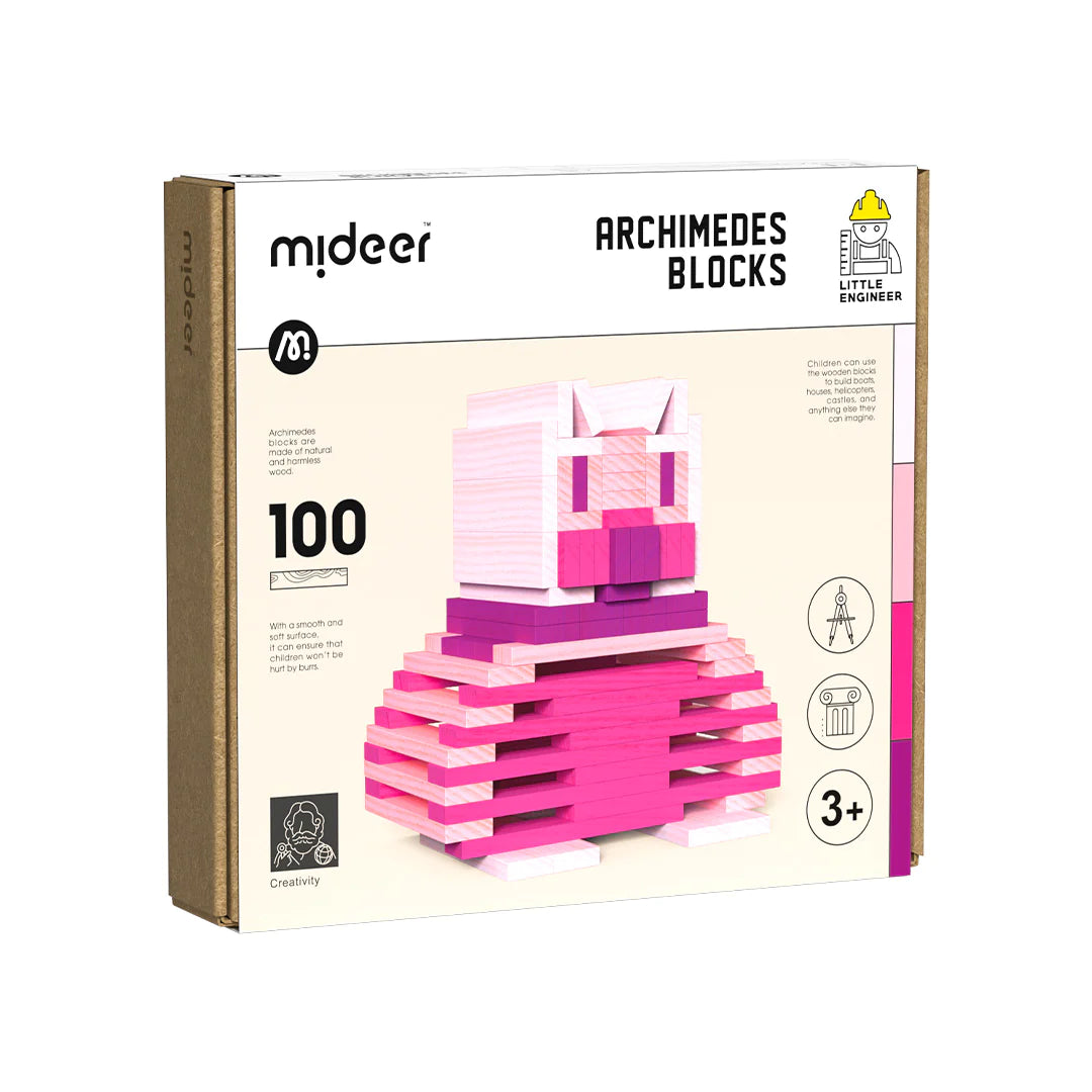 Mideer - City Blocks Pink