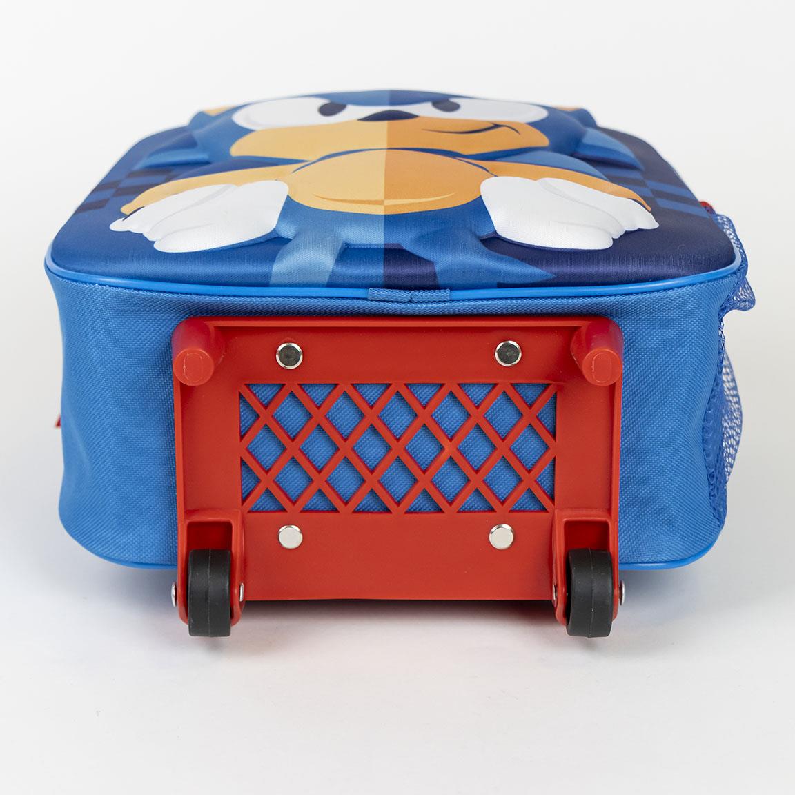 Cerda - Kids Backpack Trolley 3D Sonic