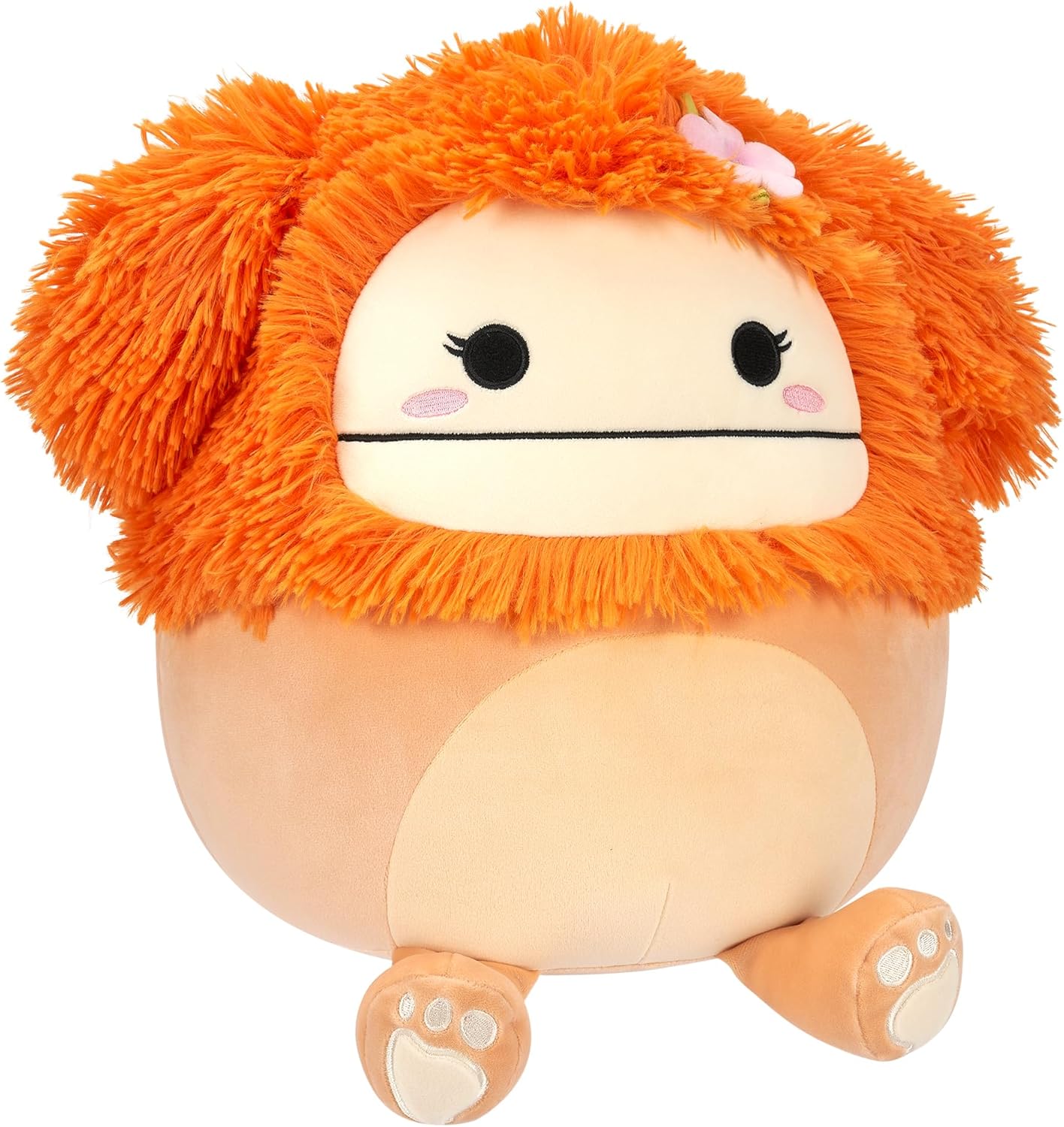 Squishmallows Med Plush 12 Shasta The Light Orange Bigfoot