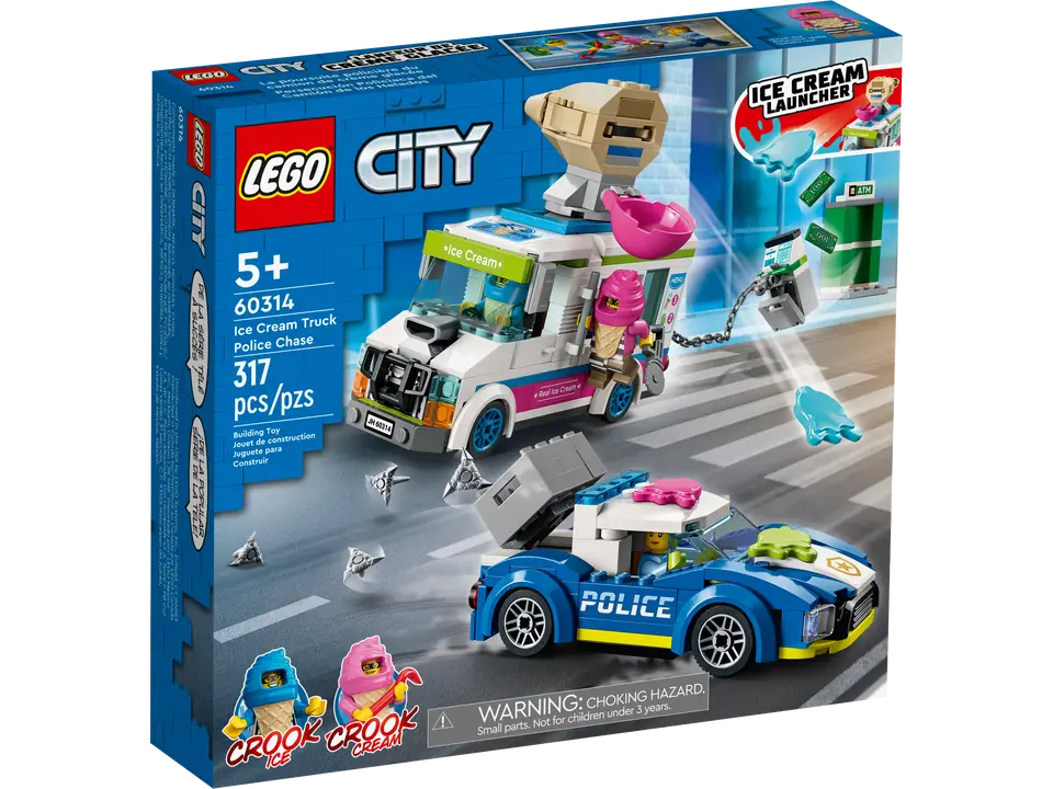 Lego City - Police Chase With Ice Cream Truck