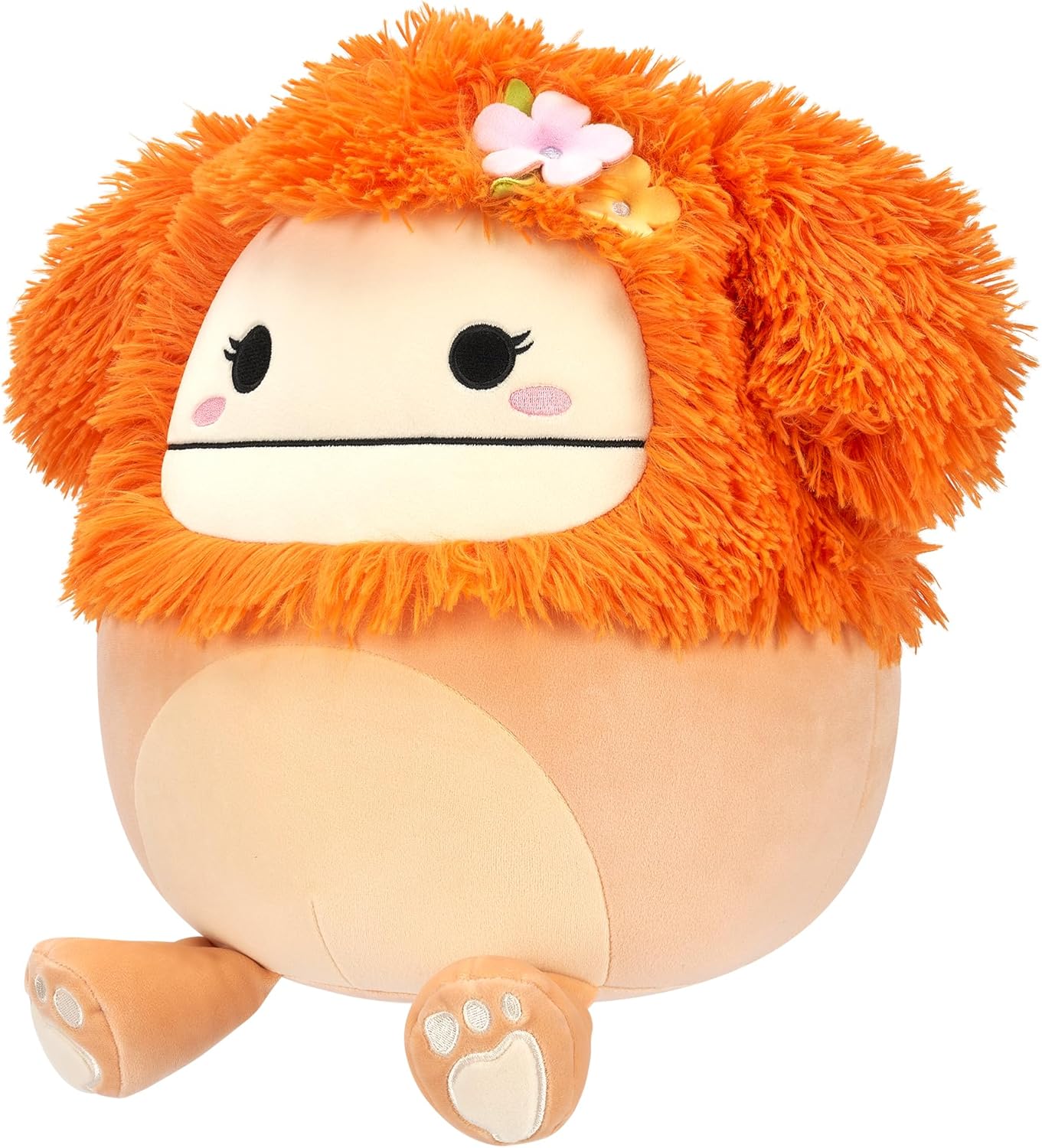 Squishmallows Med Plush 12 Shasta The Light Orange Bigfoot