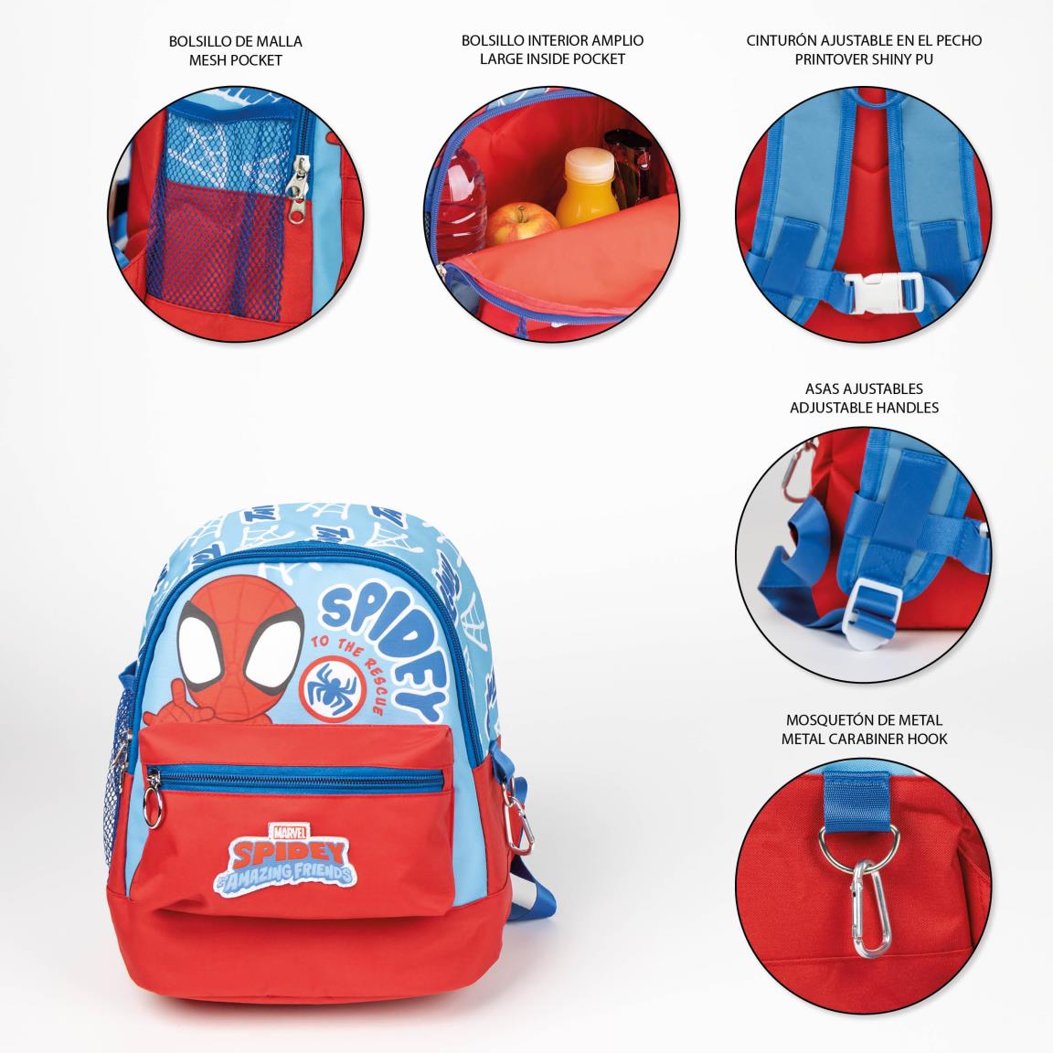 Cerda - Kids Backpack Trekking Spidey