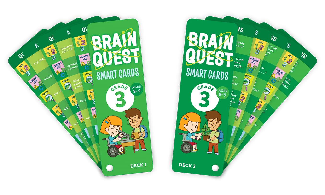 Brain Quest 3Rd Grade Smart Cards Revised 5Th Edition