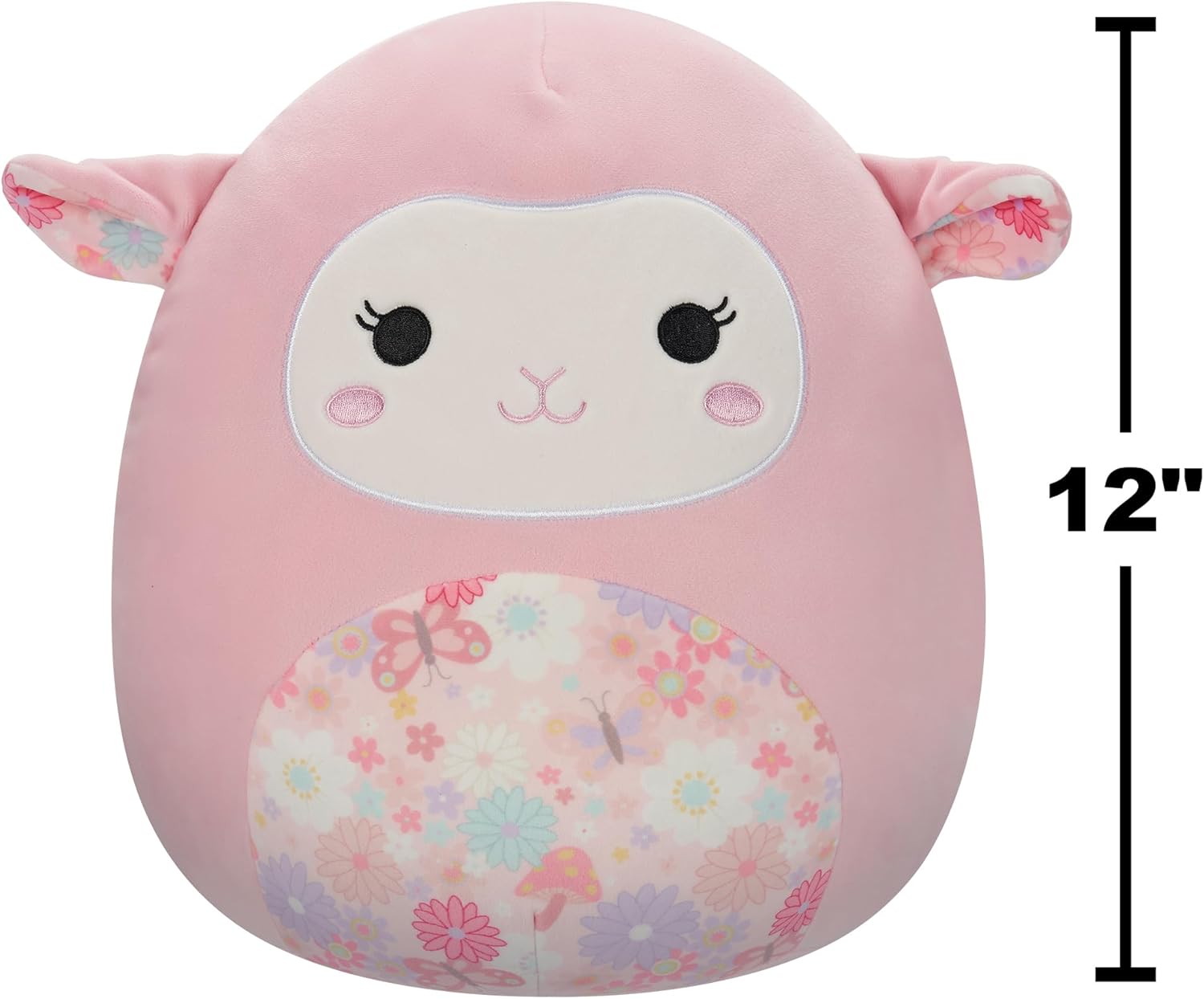 Squishmallows Med Plush 12 Lala The Pink Lamb