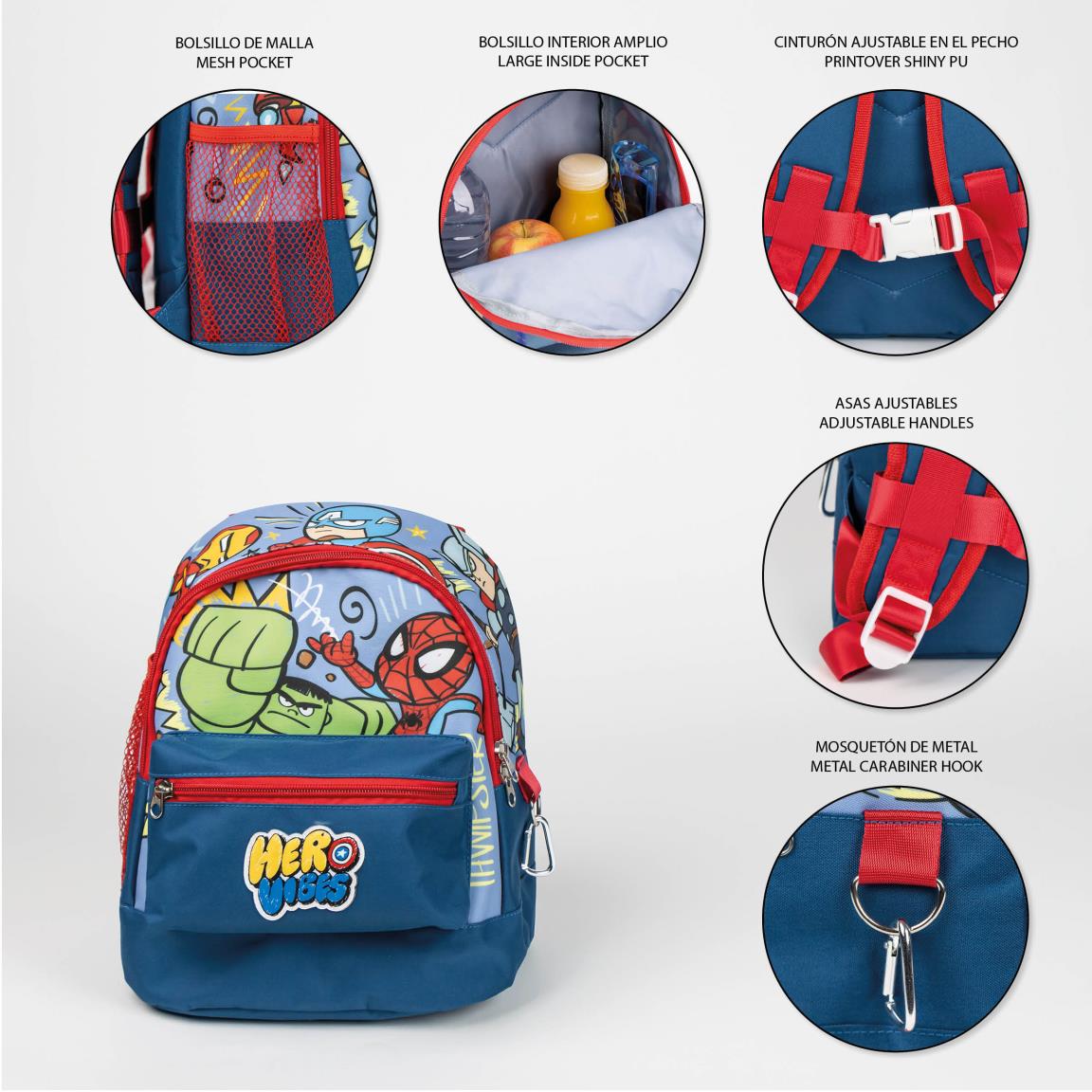 Cerda - Kids Backpack Trekking Avengers