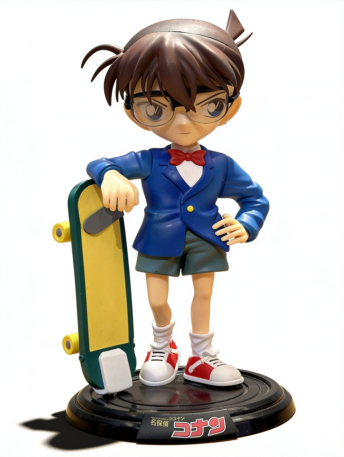 GY 32cm Detective Conan LK Kudou Shinichi Edogawa Konan Anime Action Figure PVC Figurine Model Doll Toys Plastic Crafts