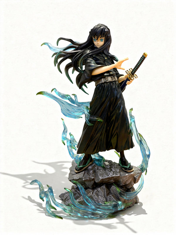 33cm Demon Slayer Tokito Muichiro Figure GK PVC Anime Action Statue Collectible