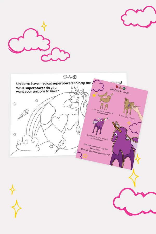 Orenda - Unicorn Wooden Craft