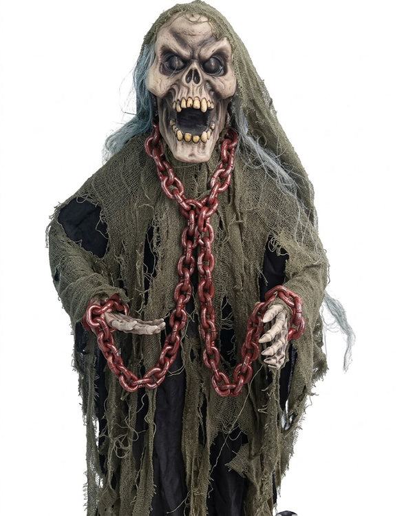 Halloween - Large Skeleton Figure With Chain