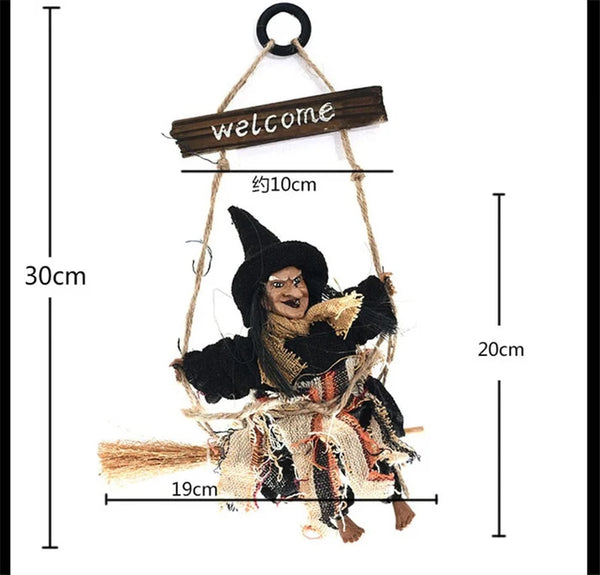 Halloween - Animated Witch With Moving Feet