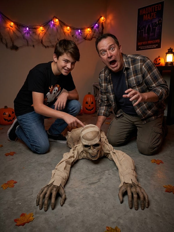 Halloween - Crawling Skeleton Figure