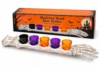 Halloween - Skeleton Hand With Shot Glasses
