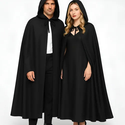 Halloween - Black Robe With Hat