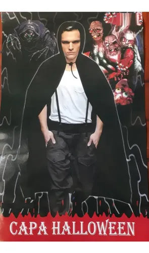 Halloween - Black Robe With Hat