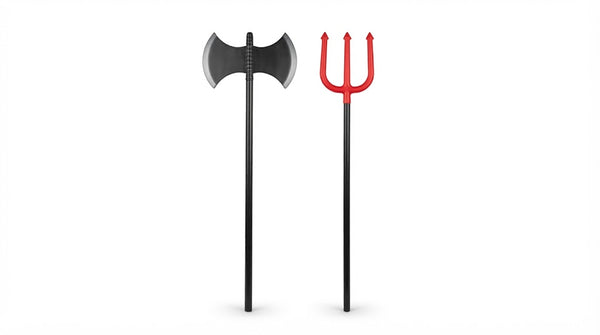 Halloween - Axe Wand And Devil Wand