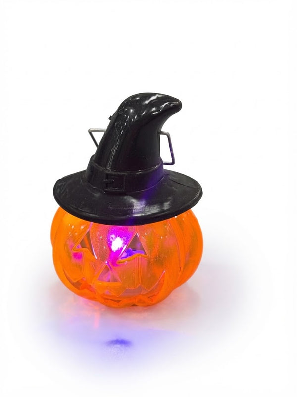 Halloween - Small Light-Up Pumpkins, Pack Of 12