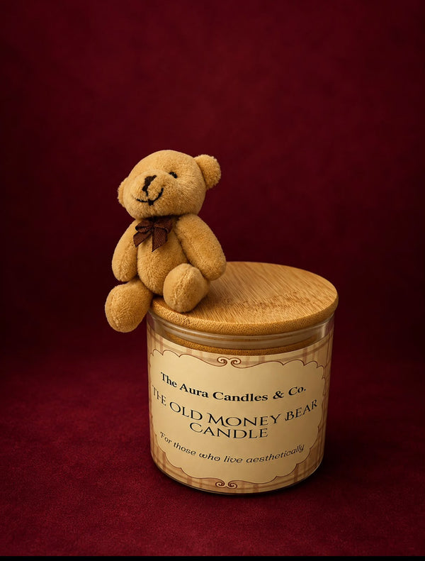 Aura - The Old Money Bear Candle