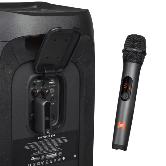 JBL 2 x Wireless microphone and 1 x dongle receiver