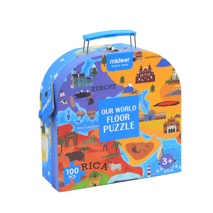 Mideer - Gift Box Puzzle- Our World