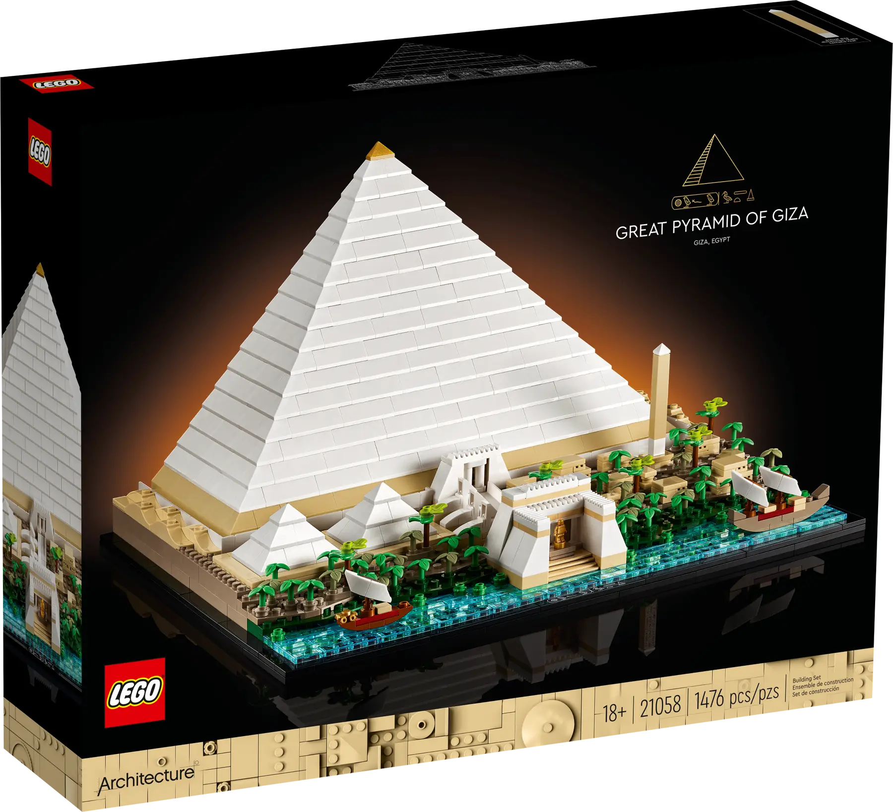 Lego Architecture - The Great Pyramid Of Giza