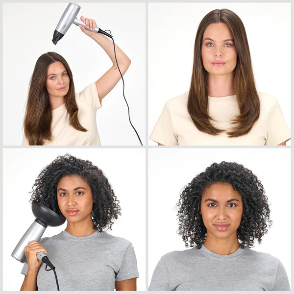 Babyliss Cosmos Lightweight Hair Dryer with Diffuser, 2000W - Grey