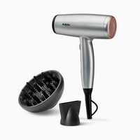 Babyliss Cosmos Lightweight Hair Dryer with Diffuser, 2000W - Grey