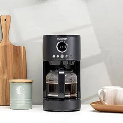 Cuisinart - Cuisinart drip coffee 1.8l timer slate
