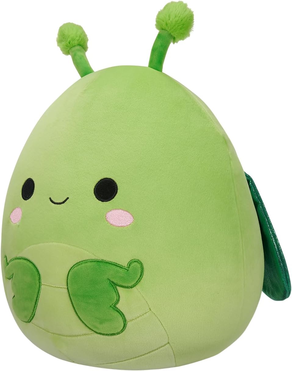 Squishmallows Med Plush 12 Trenton Green Praying Mantis